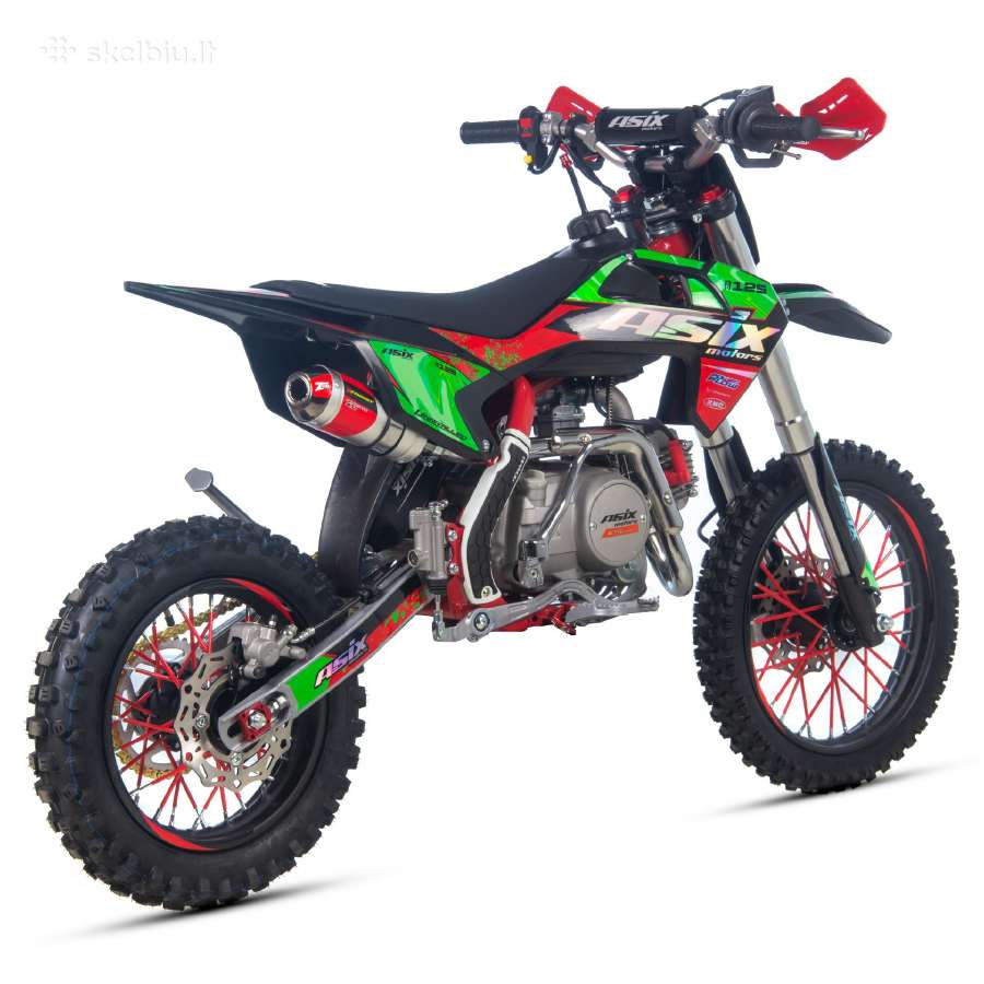 Krosinis motociklas Dt125 125cc su el. Starteriu - nuotraukos Nr. 30