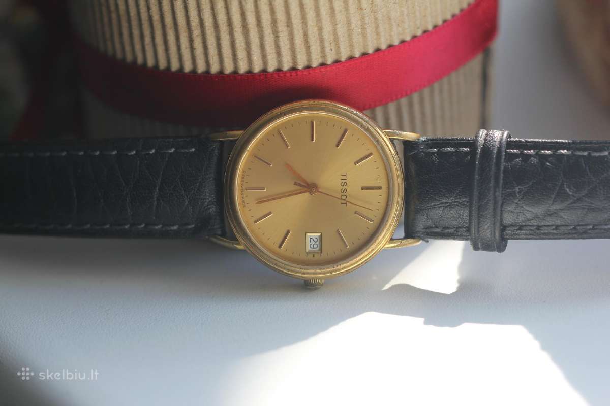 Tissot Gold Plated Quartz moteriskas originalas - nuotraukos Nr. 2