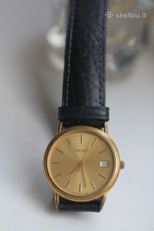 Tissot Gold Plated Quartz moteriskas originalas