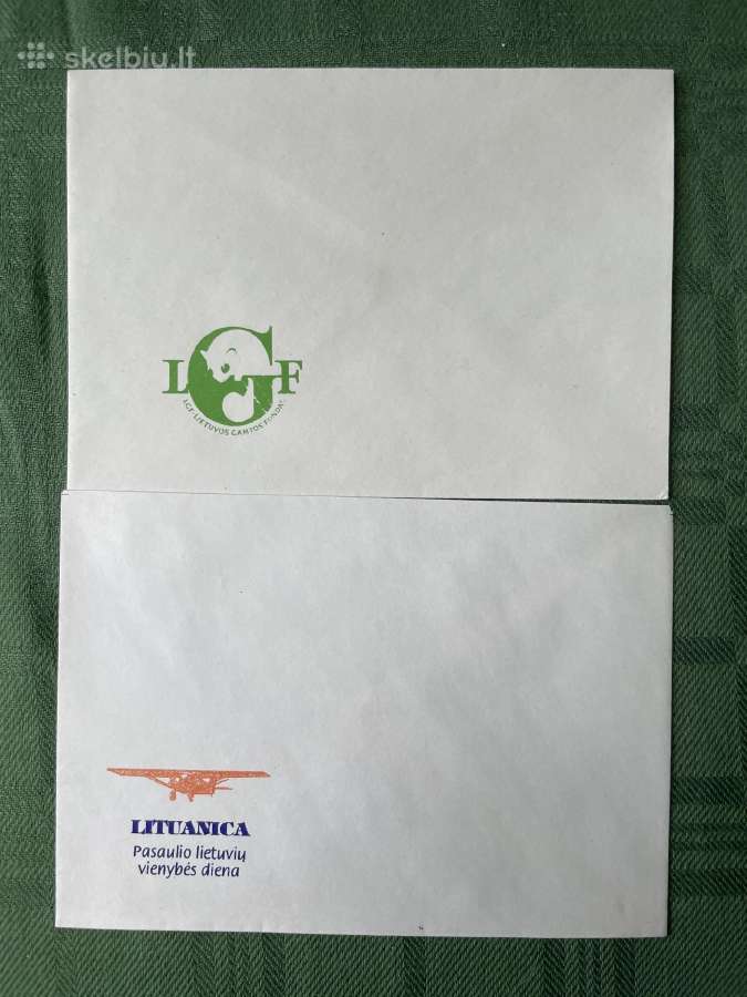Lietuvos pašto 1993 ir 1994 metų proginiai vokai - nuotraukos Nr. 2