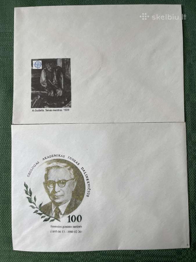Lietuvos pašto 1993 ir 1994 metų proginiai vokai - nuotraukos Nr. 4