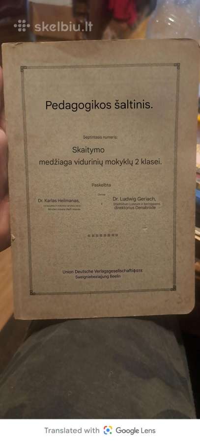 Sena knyga - nuotraukos Nr. 2