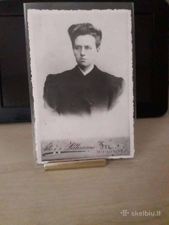Prieškarinių spektaklių aktorių foto ir kt. - nuotraukos Nr. 23