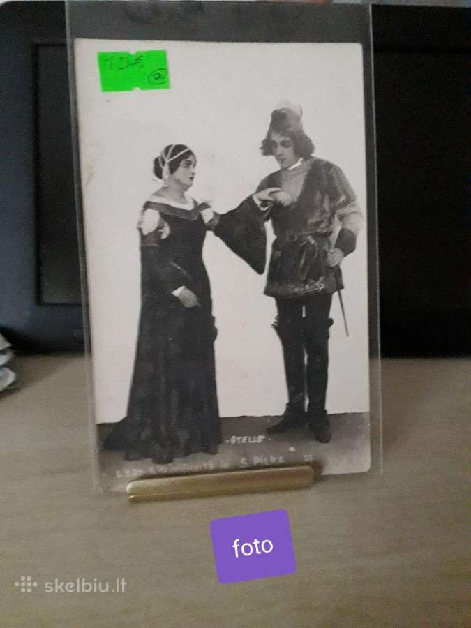 Prieškarinių spektaklių aktorių foto ir kt. - nuotraukos Nr. 36