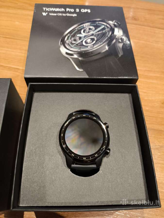 Ticwatch Pro 3 GPS shadow black 1,4" Retina Amoled - nuotraukos Nr. 3