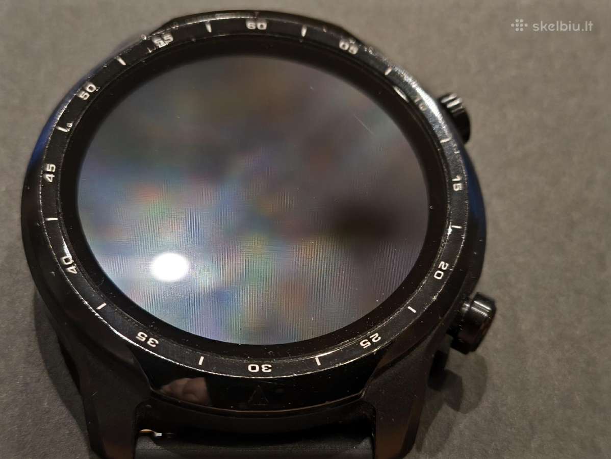Ticwatch Pro 3 GPS shadow black 1,4" Retina Amoled - nuotraukos Nr. 5