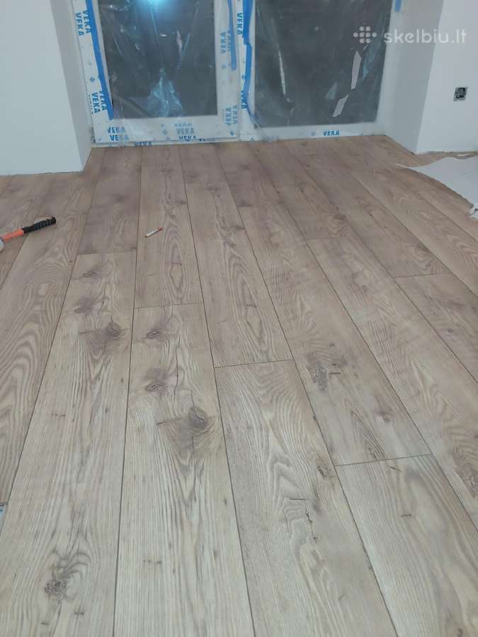 Laminato, Parketo, Vinilo klojimas - nuotraukos Nr. 4
