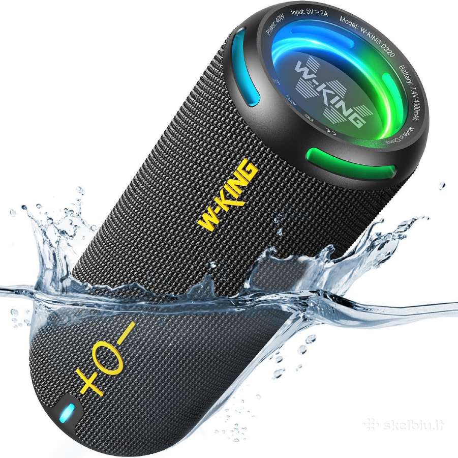 W-king D320 Ip67 Bluetooth kolonėlė
