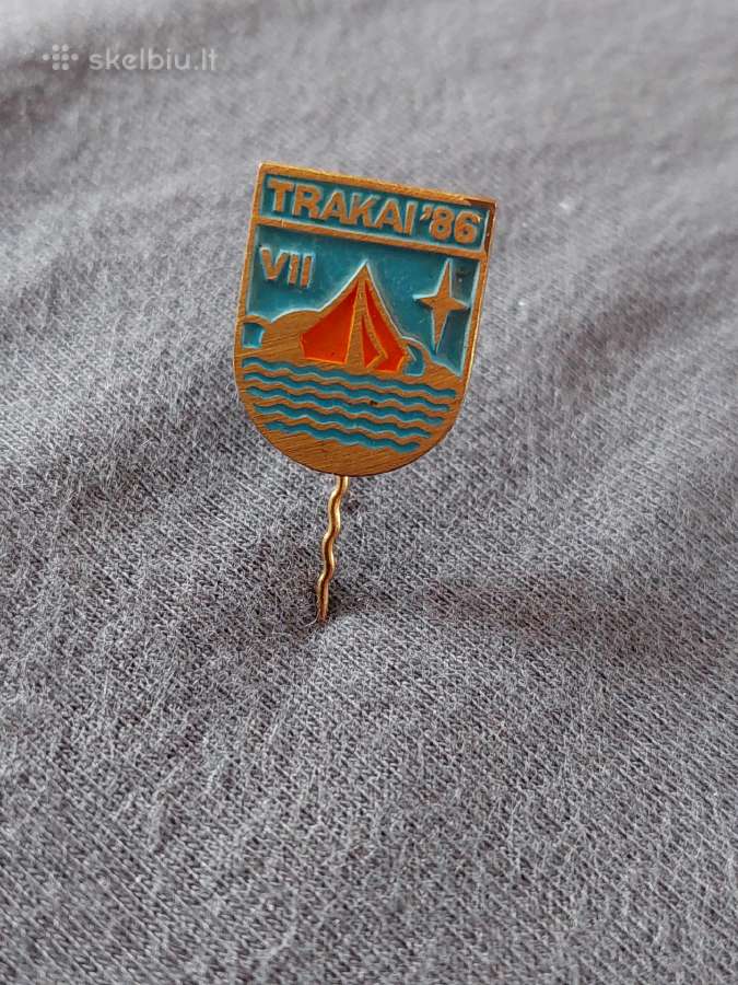Trakai 86 ženkliukas - nuotraukos Nr. 3