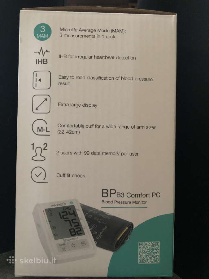 Microlife BP b3 comfort - nuotraukos Nr. 4