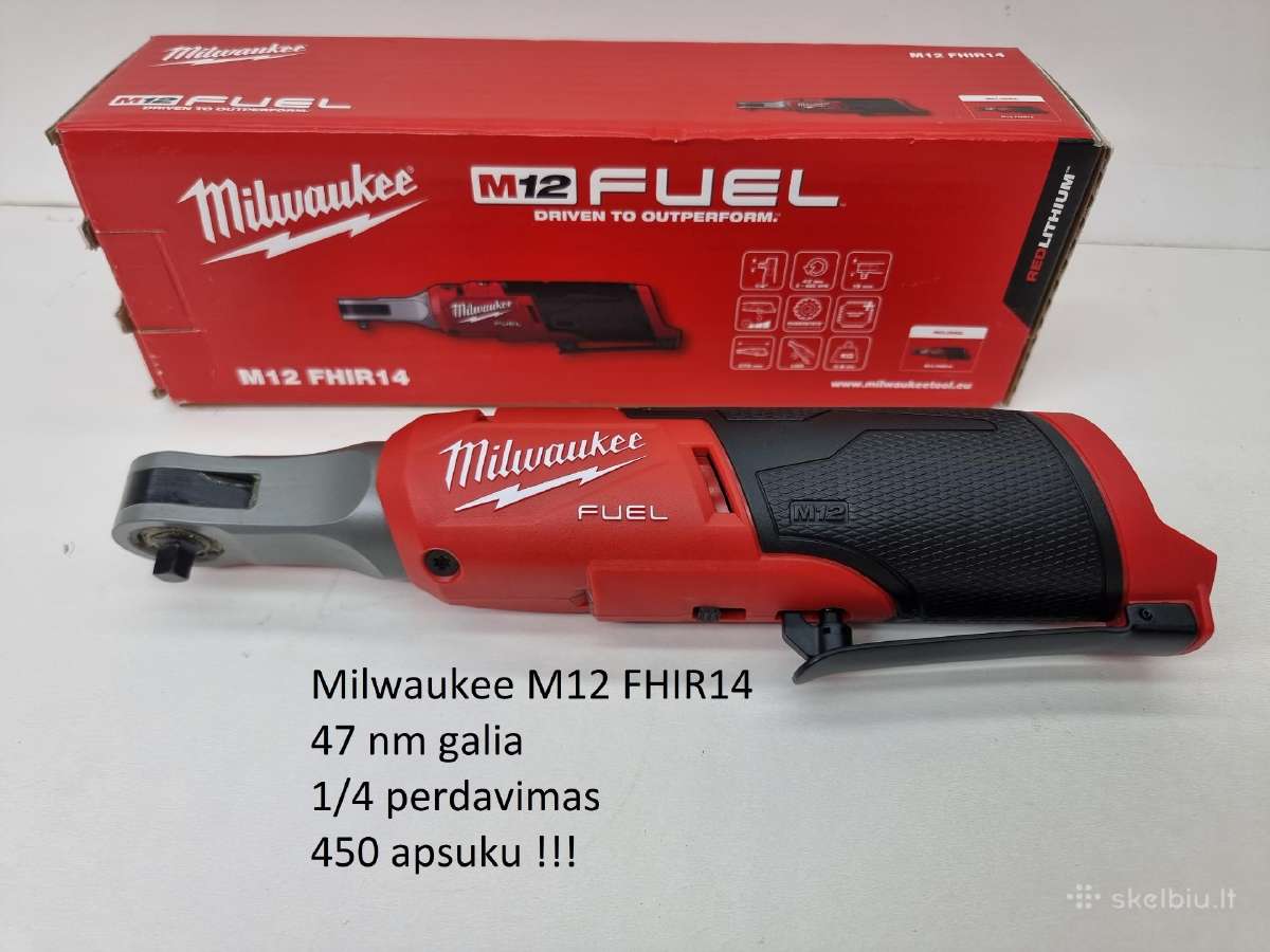 M12 milwaukee tersksles . verzliasukiai ir akumuli - nuotraukos Nr. 10