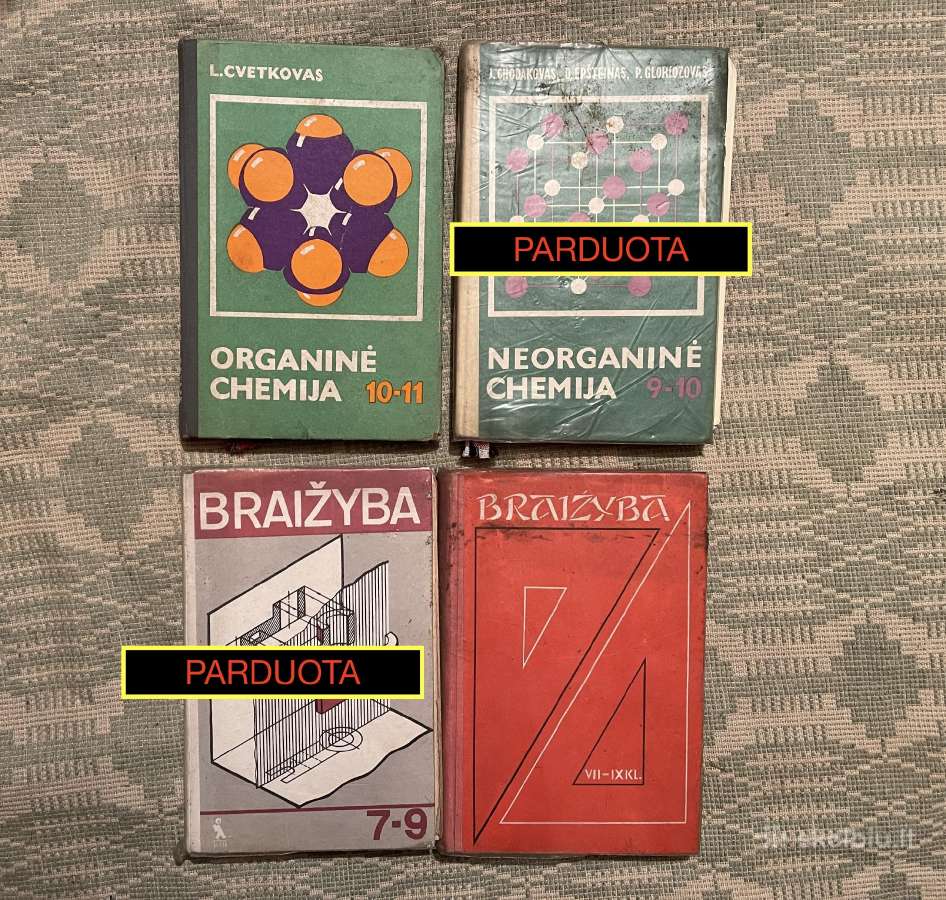 Seni mokykliniai vadovėliai - nuotraukos Nr. 19