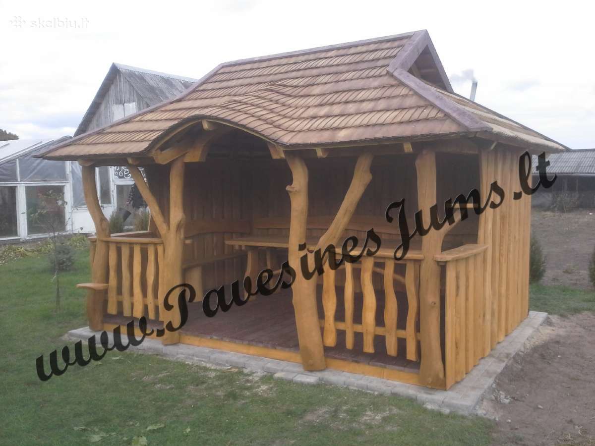 Pavėsinė 3x4 , pavesines, lauko baldai - nuotraukos Nr. 2