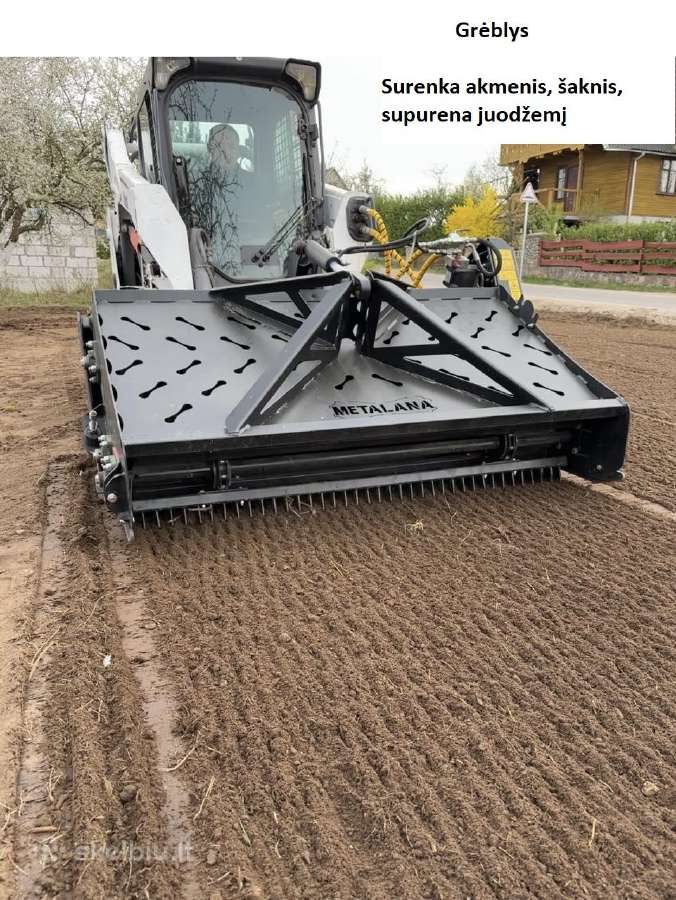 Vejos įrengimas / Apleistų sklypų frezavimas - nuotraukos Nr. 29