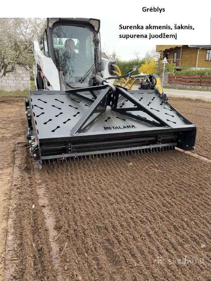 Apleistų sklypų frezavimas, kelmų naikinimas - nuotraukos Nr. 23