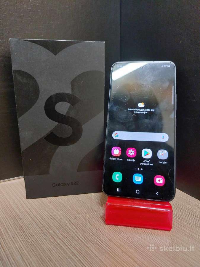 Parduodu samsung s22 su deze