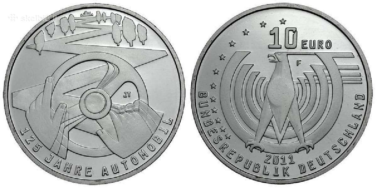 Vokietijos proginės 10 eurų monetos