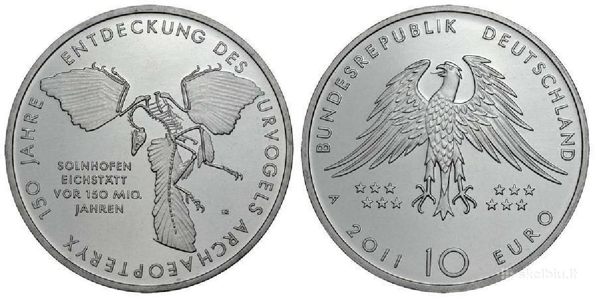 Vokietijos proginės 10 eurų monetos - nuotraukos Nr. 4