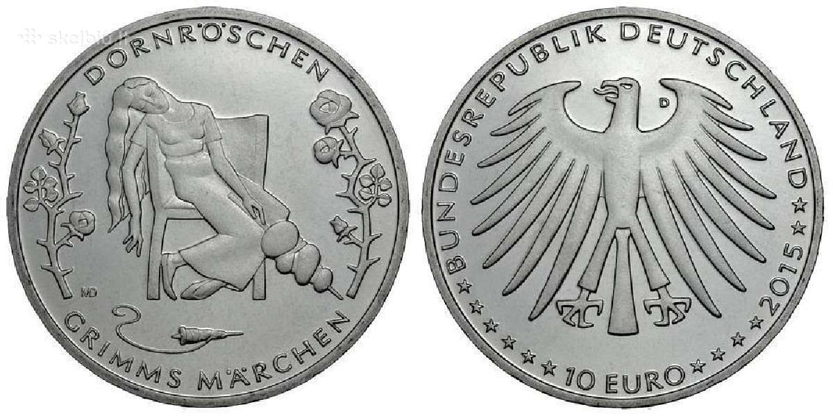 Vokietijos proginės 10 eurų monetos - nuotraukos Nr. 11