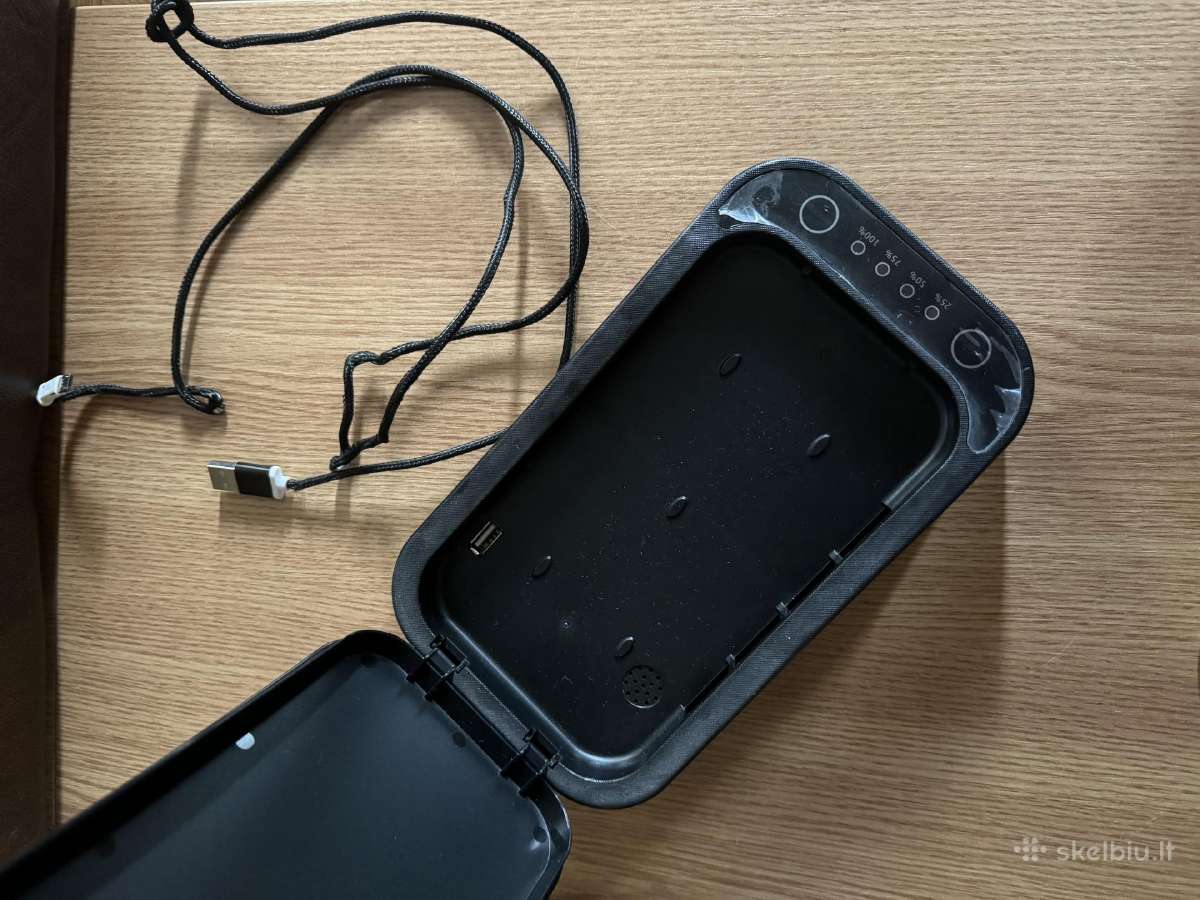Mobilaus telefono, laikrodžių sterilizatorius Uv