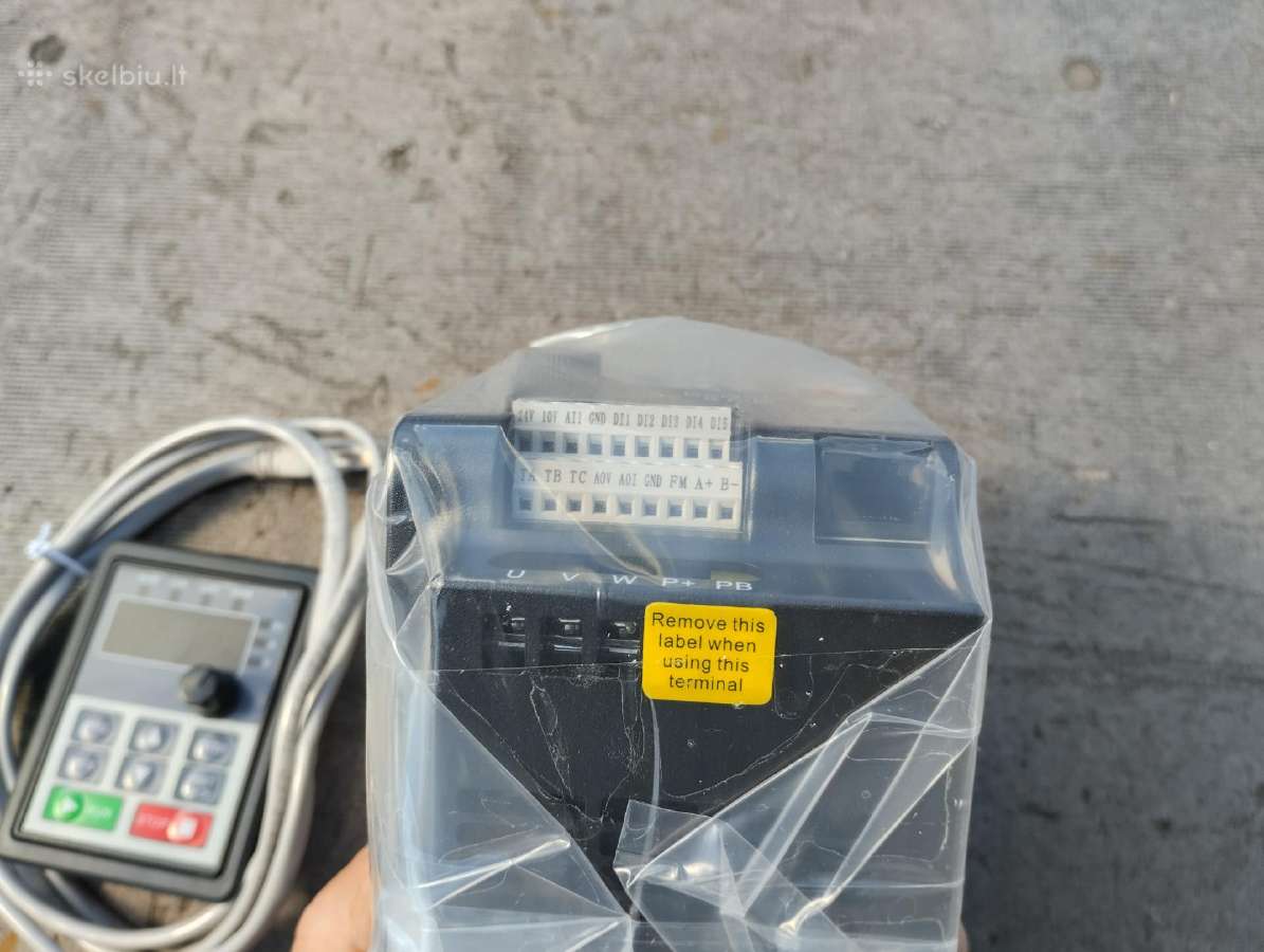 Nauji dažnio keitikliai 2.2kw / 1.5kw - nuotraukos Nr. 5