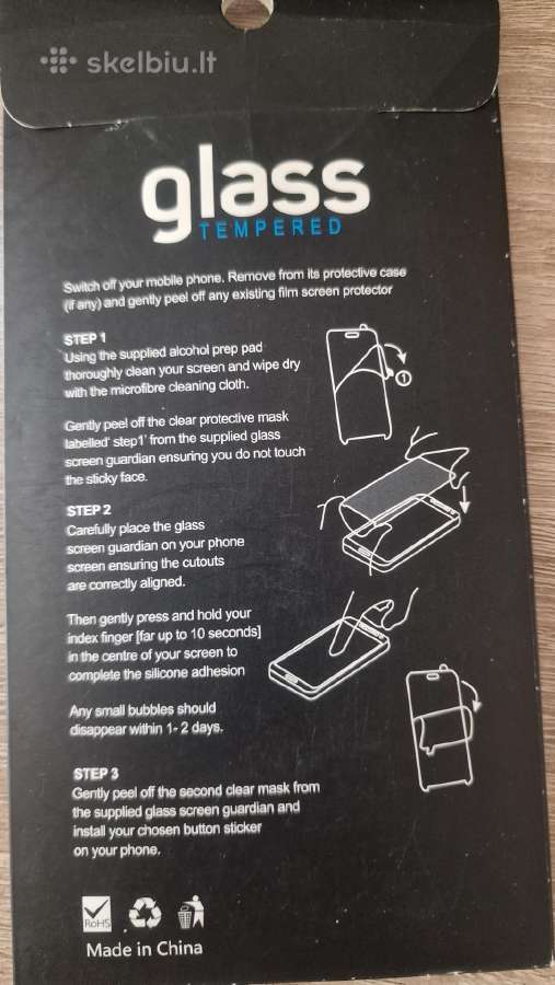 Apsauginis stikliukas #Huawei P Smart - nuotraukos Nr. 3