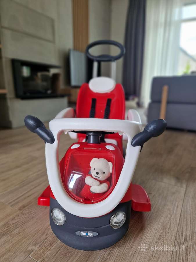Smoby Bubble Go stumdomas automobilis