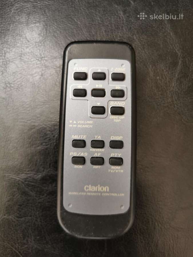 Nuotolinio valdymo pultelis clarion