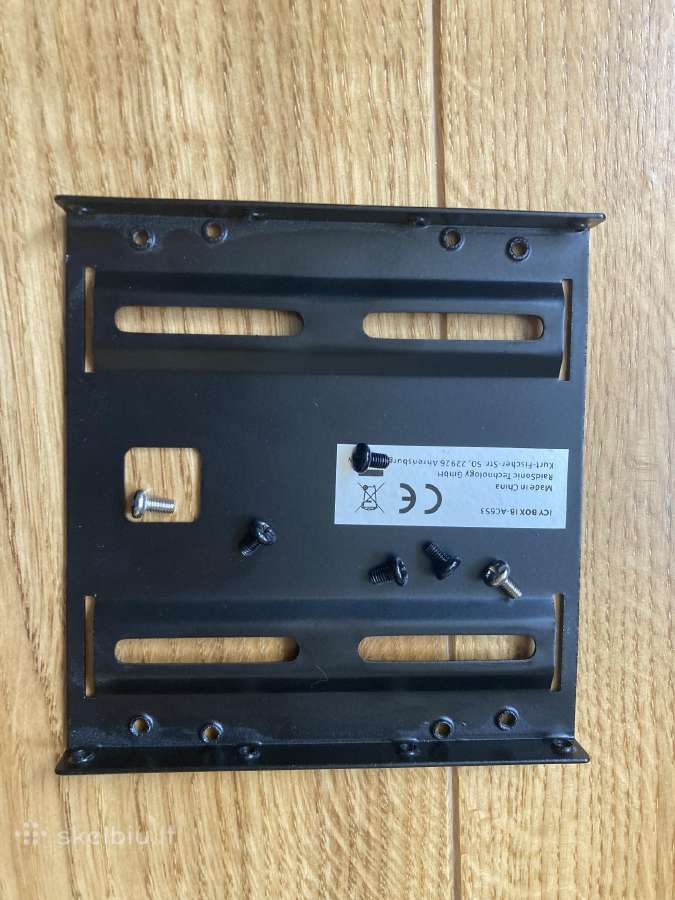 Rėmelis 3.5 for 2.5 HDD/SSD Black - nuotraukos Nr. 3