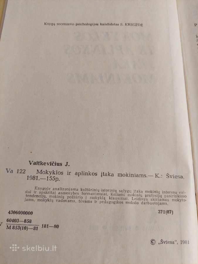 Mokyklos ir aplinkos įtaka mokiniams - nuotraukos Nr. 3