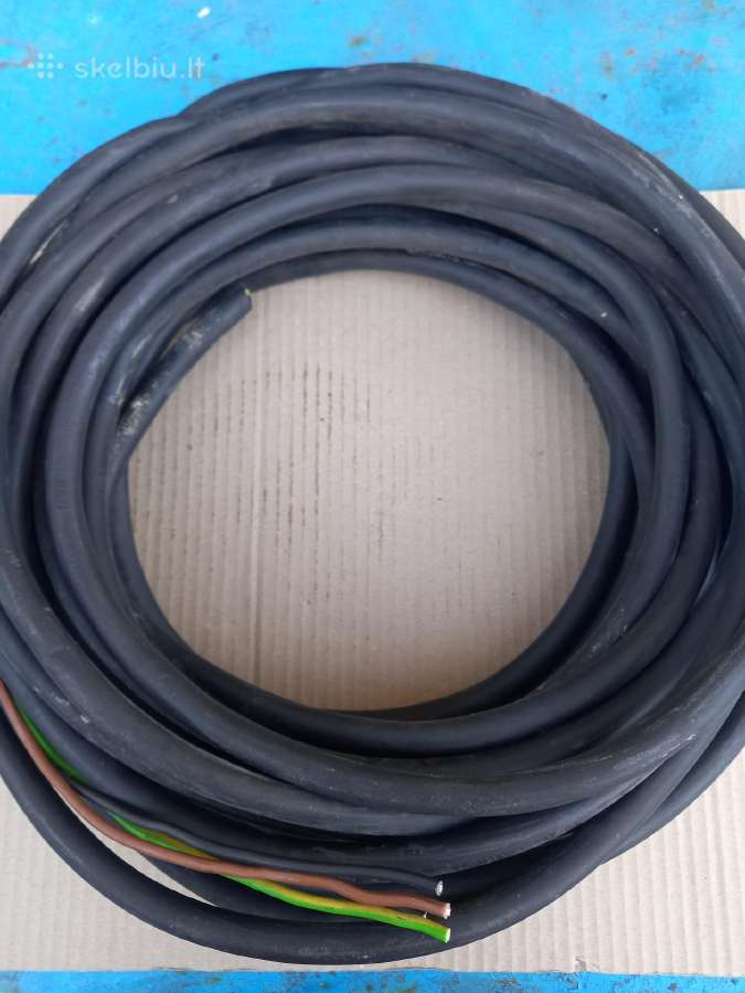 Elektros kabelis lankstus ir Pp3-40, rielė - nuotraukos Nr. 4