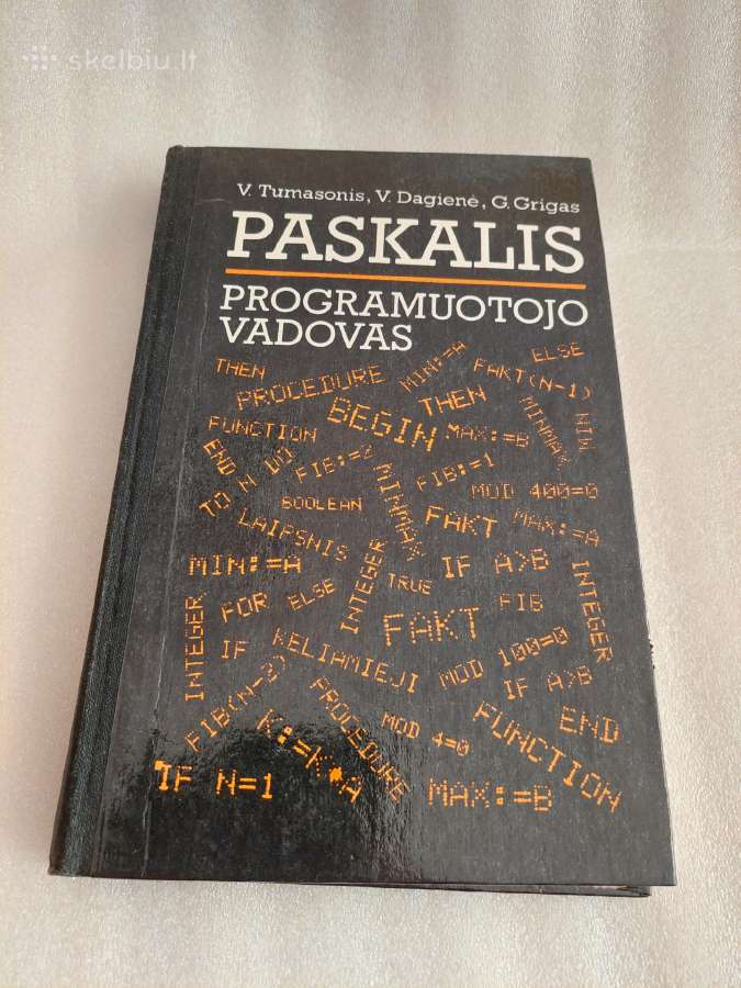 Paskalis. Programuotojo vadovas