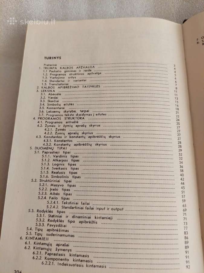 Paskalis. Programuotojo vadovas - nuotraukos Nr. 3