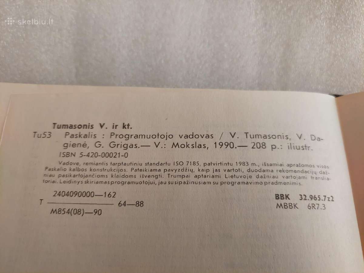 Paskalis. Programuotojo vadovas - nuotraukos Nr. 5