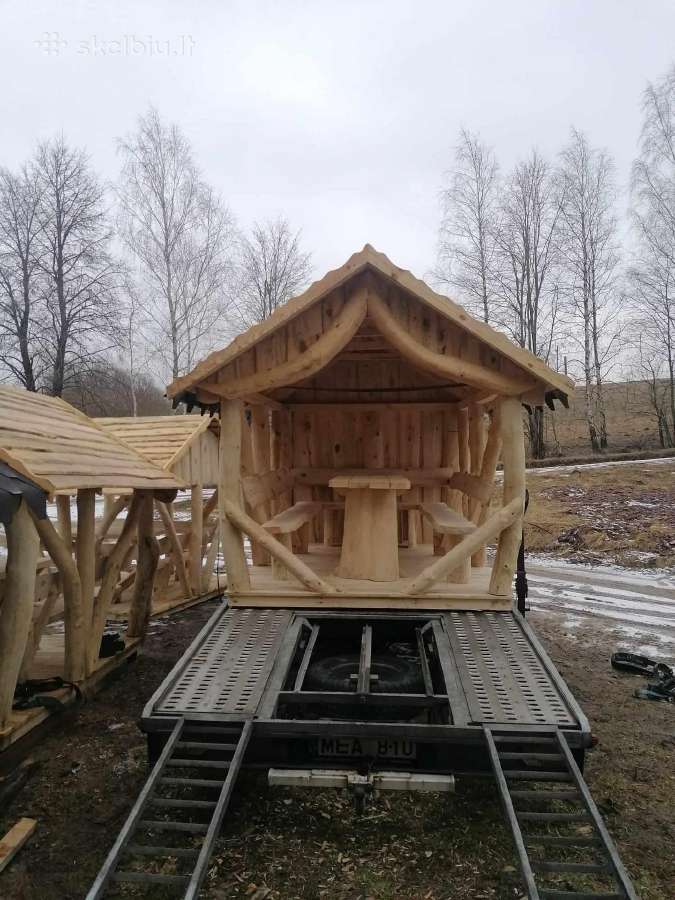 Parduodu kreivuolių pavėsines.kaina nuo 750€ - nuotraukos Nr. 3