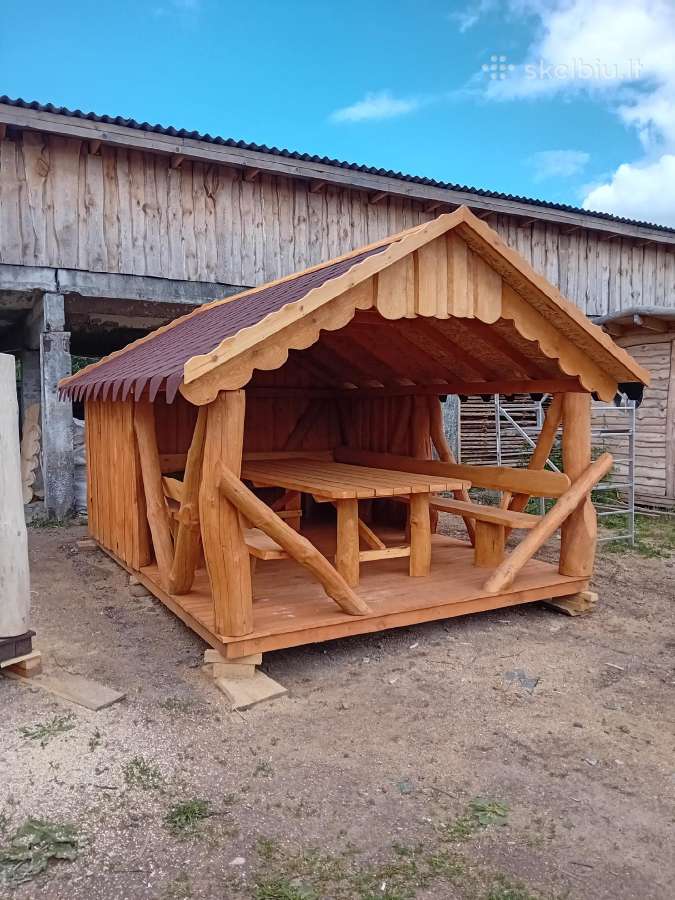 Parduodu kreivuolių pavėsines.kaina nuo 750€ - nuotraukos Nr. 6