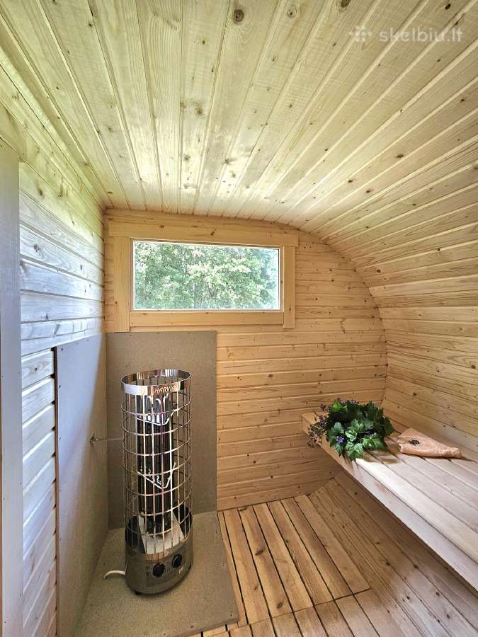 Pusapvalė pirtelė,pirtis, bačka,pirtys - nuotraukos Nr. 25