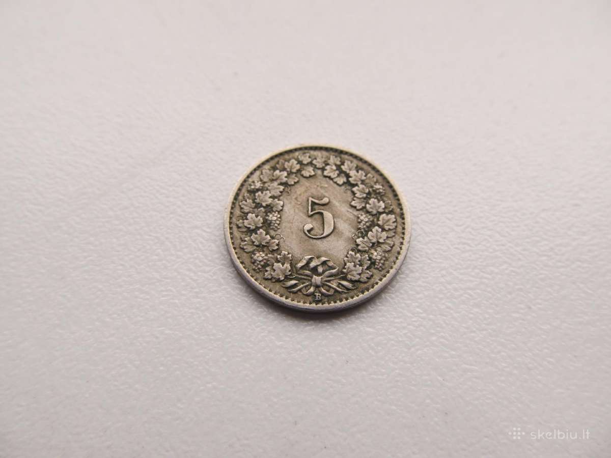 5 rapen , Šveicarija , 1919