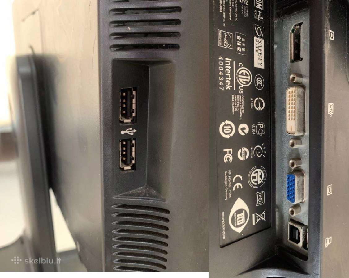 23“ monitorius Hp Compaq La2306 Fhd - nuotraukos Nr. 6