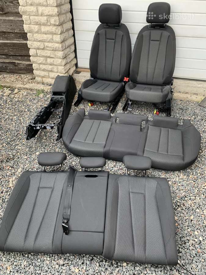 Audi A4, 2018m. Salonas, vairas, salono apdaila