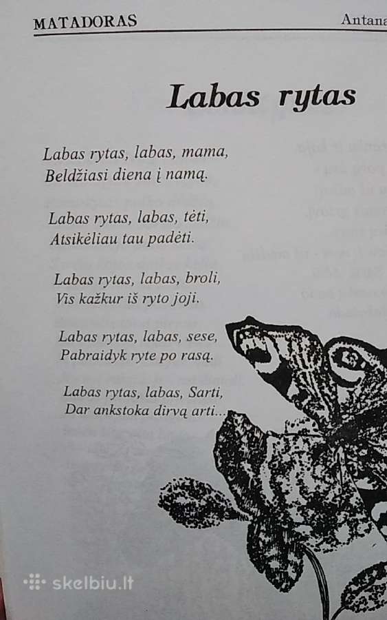 Antanas Šarkelė eilėraščiai vaikams - nuotraukos Nr. 7