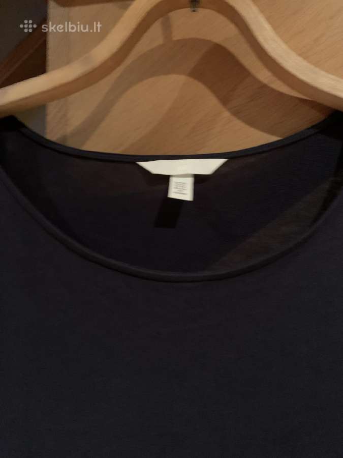 Tamsiai mėlyna H&m suknelė - nuotraukos Nr. 2