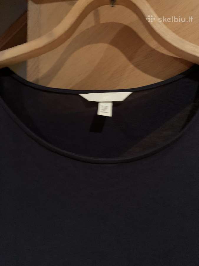 Tamsiai mėlyna H&m suknelė - nuotraukos Nr. 4