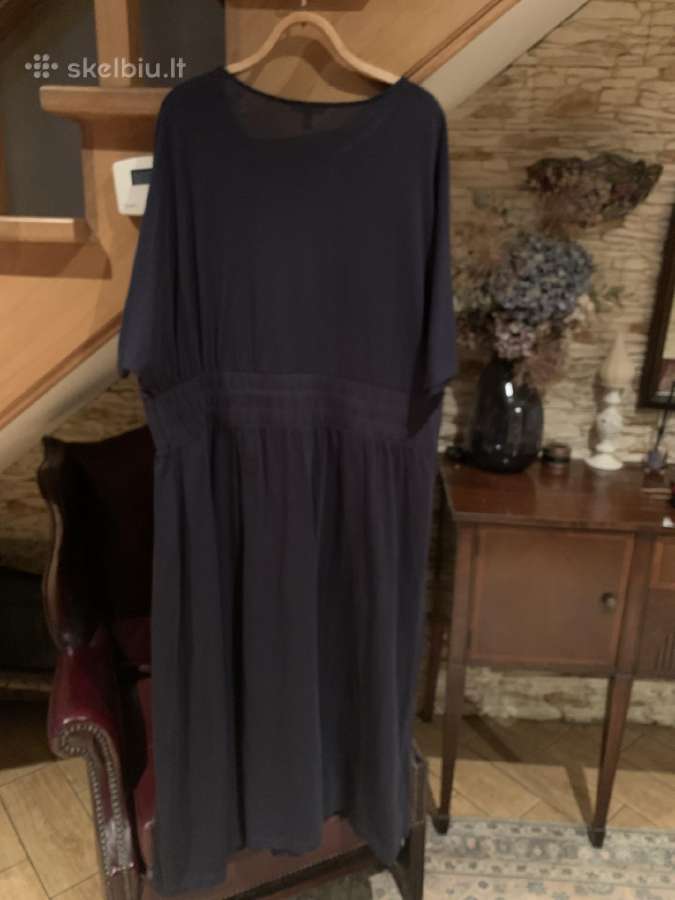 Tamsiai mėlyna H&m suknelė - nuotraukos Nr. 6
