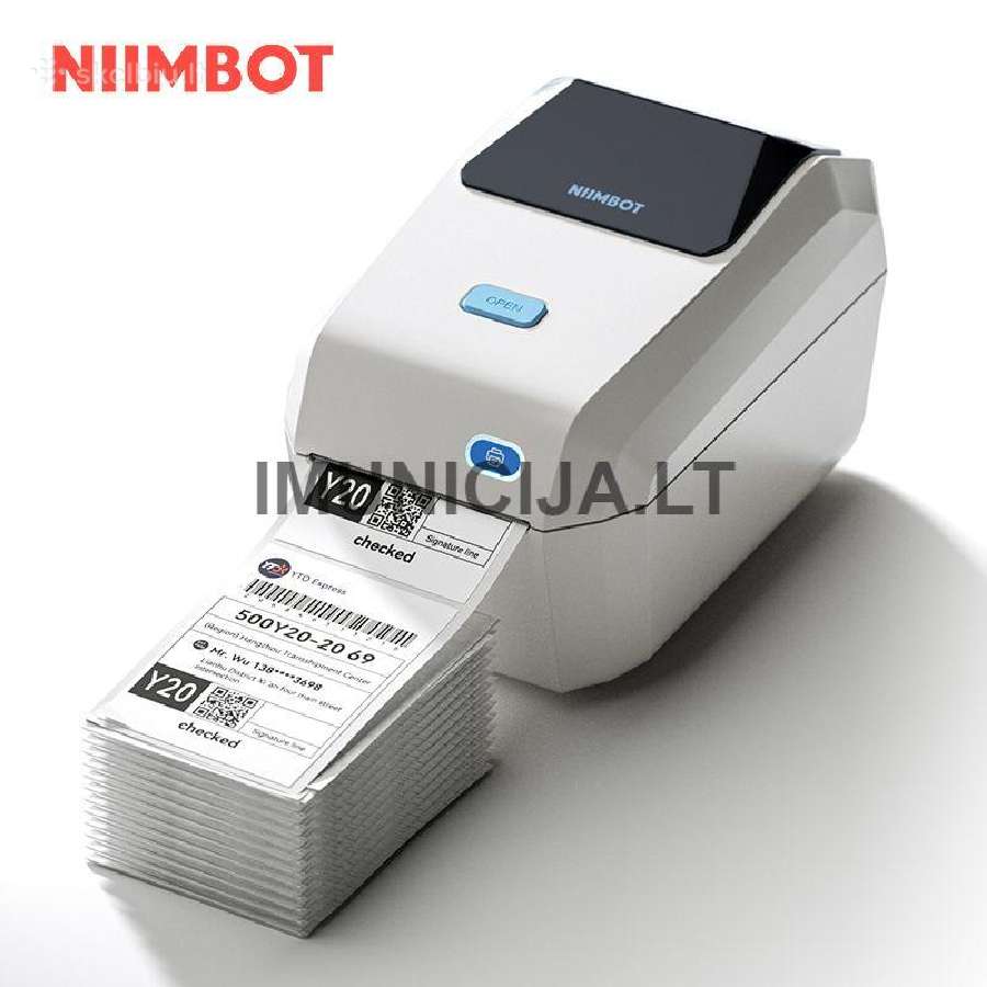 Niimbot K3 etikečių spausdintuvas + 6 mėn. garanti