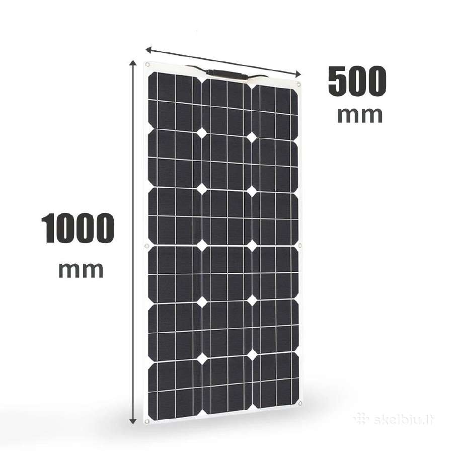 Saulės baterijos komplektas su valdikliu 200w 100a - nuotraukos Nr. 8