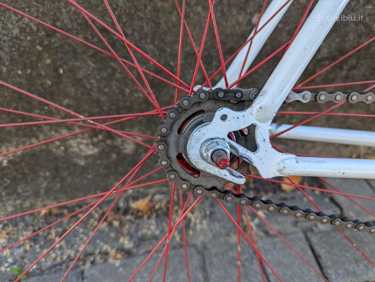 Vienabėgis Single Speed Retro Miesto Dviratis - nuotraukos Nr. 5