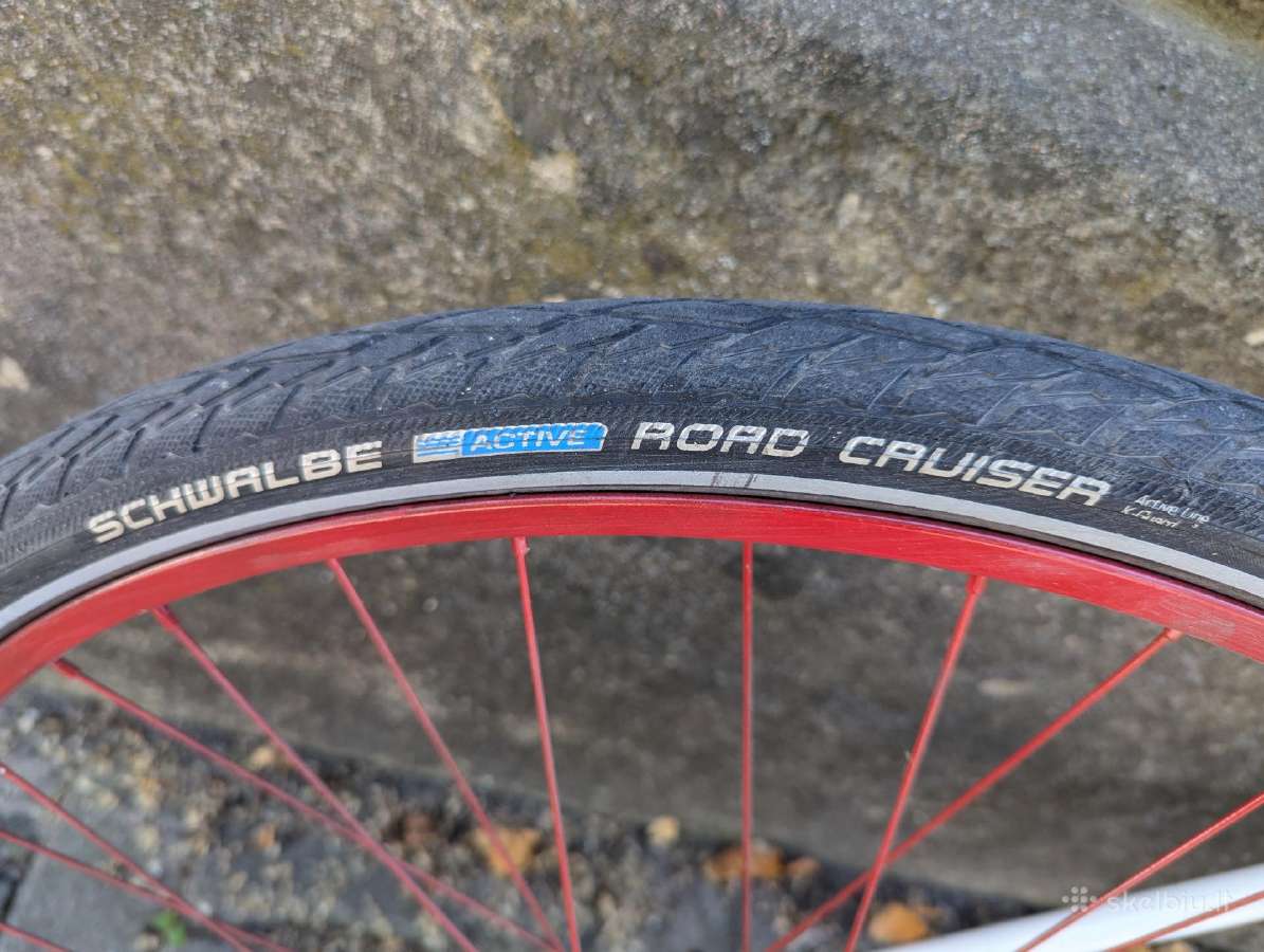 Vienabėgis Single Speed Retro Miesto Dviratis - nuotraukos Nr. 6
