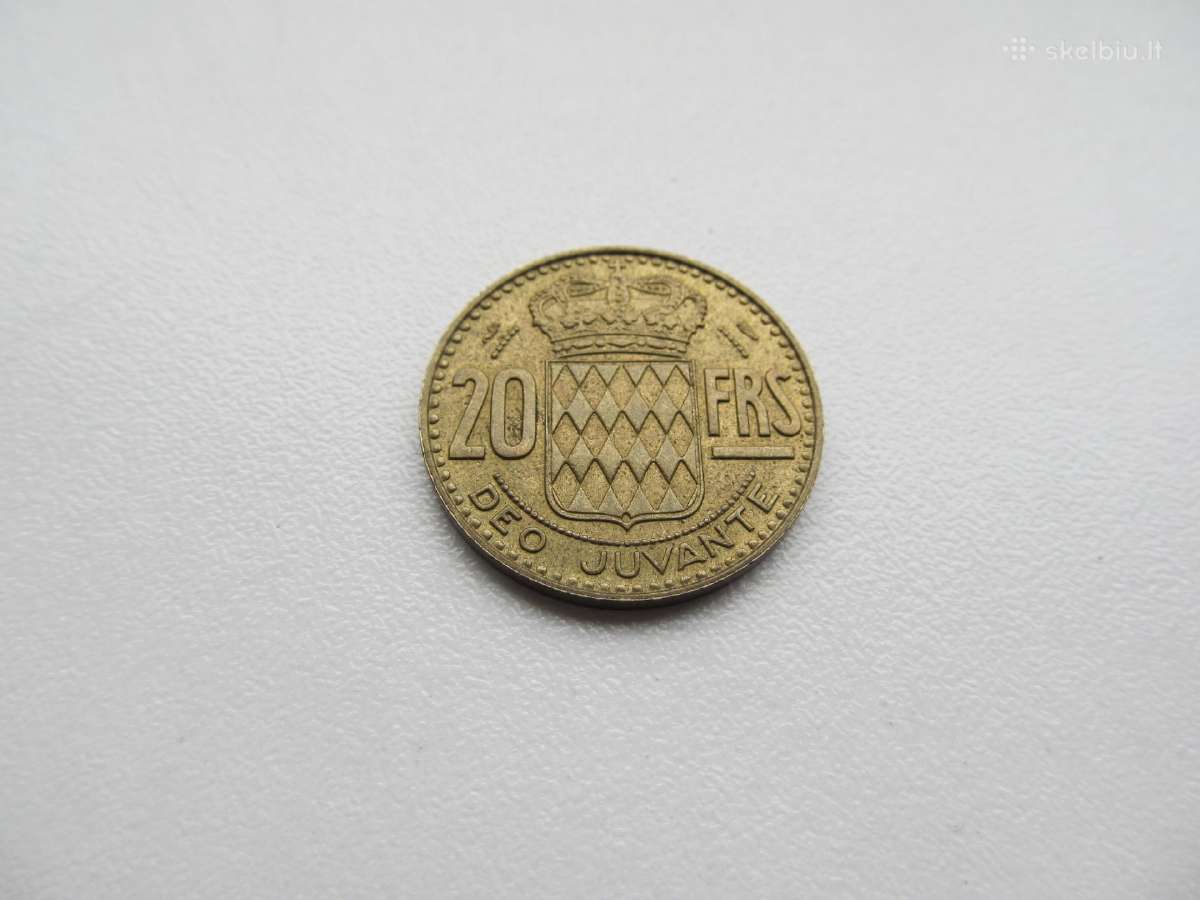 20 franku , Monakas , 1951