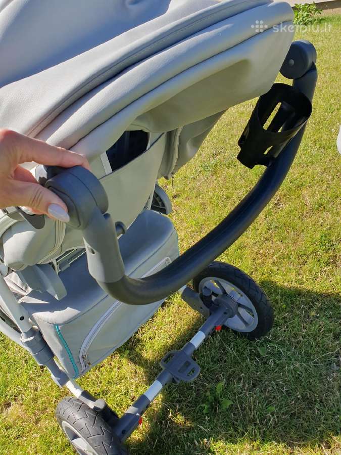 Parduodamas vežimėlis 3 in 1 Camarelo Sirion Eco - nuotraukos Nr. 8
